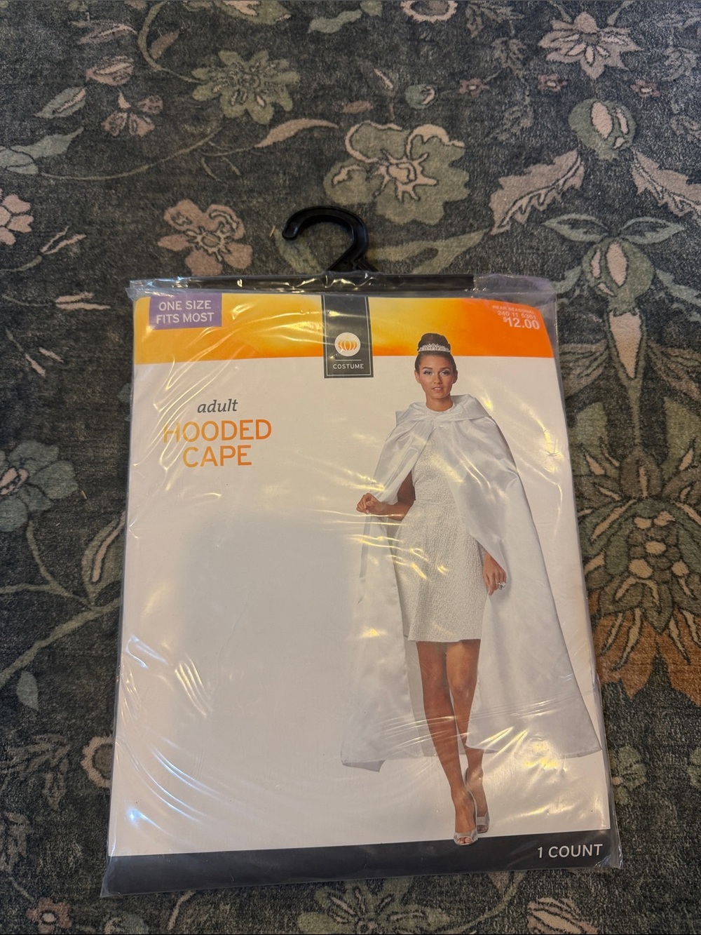 Adult Hooded Cape - White